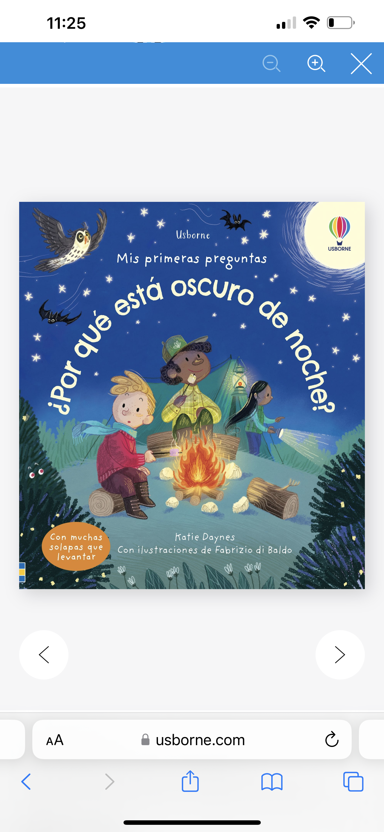 Mis primeras preguntas Por qué está oscuro de noche
