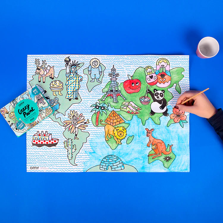 Omy Crazy Paint Atlas