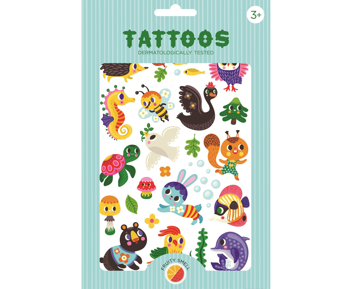 Petit Monkey Tatuajes temporales We are family