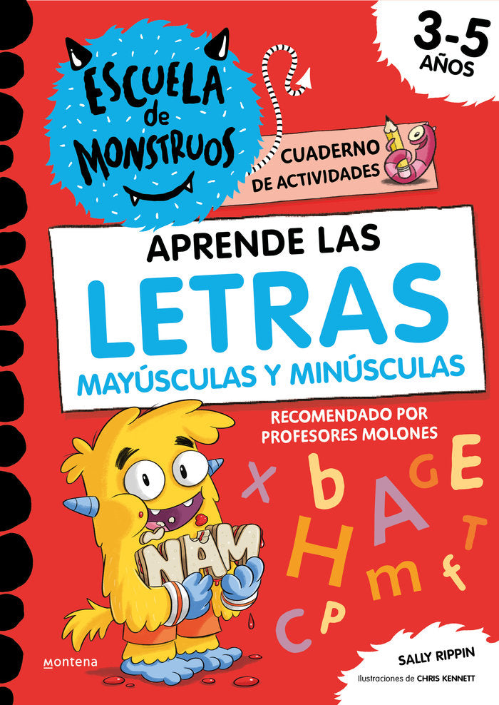 Aprende las letras en la Escuela de monstruos