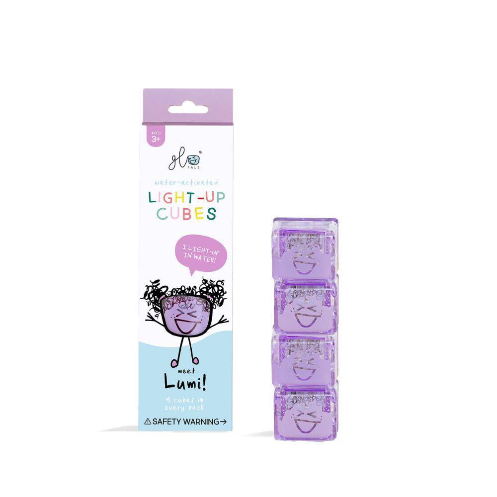 Glopals Cubos de luz Violeta Lumi