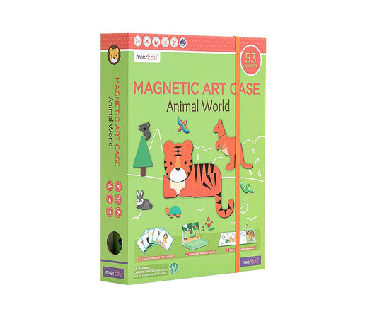 MierEdu Libro magnético Mundo animal