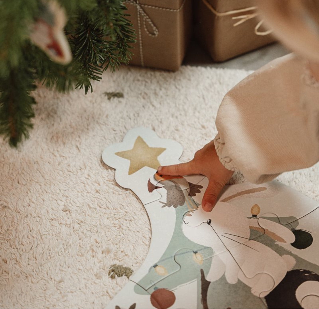 Little Dutch Puzzle XL Navidad