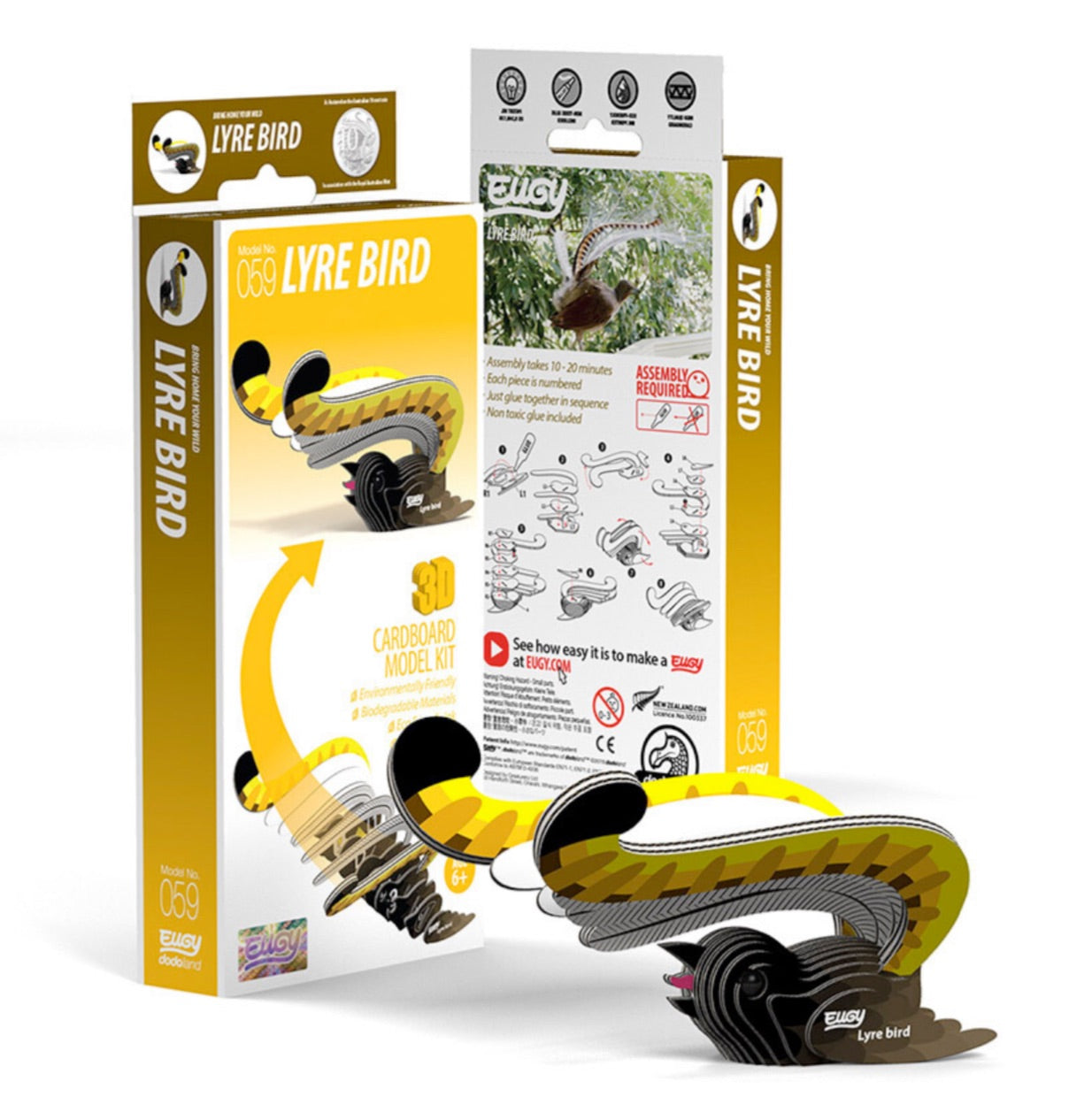 Eugy 059 Pájaro Lyre