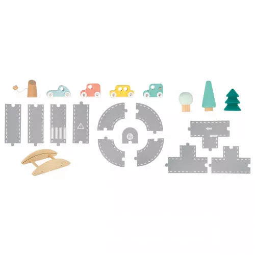 Janod Circuito de fieltro