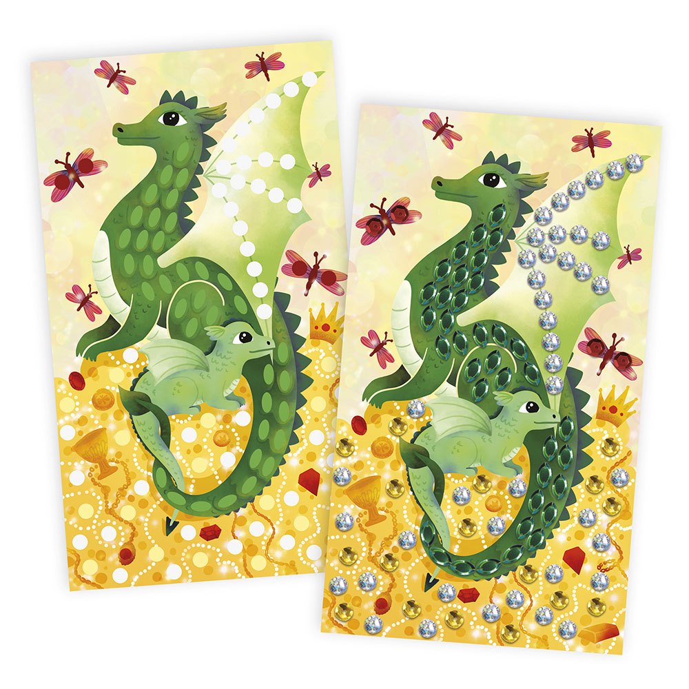 Janod Dragones Lentejuelas para pegar