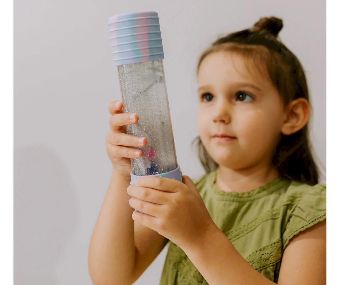 Jellystone Botella sensorial flotante Unicornio