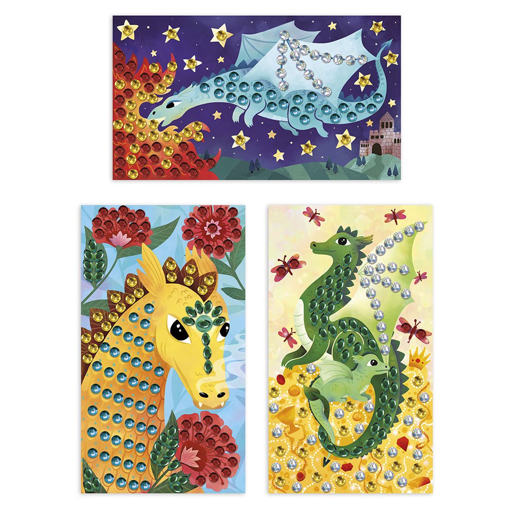 Janod Dragones Lentejuelas para pegar