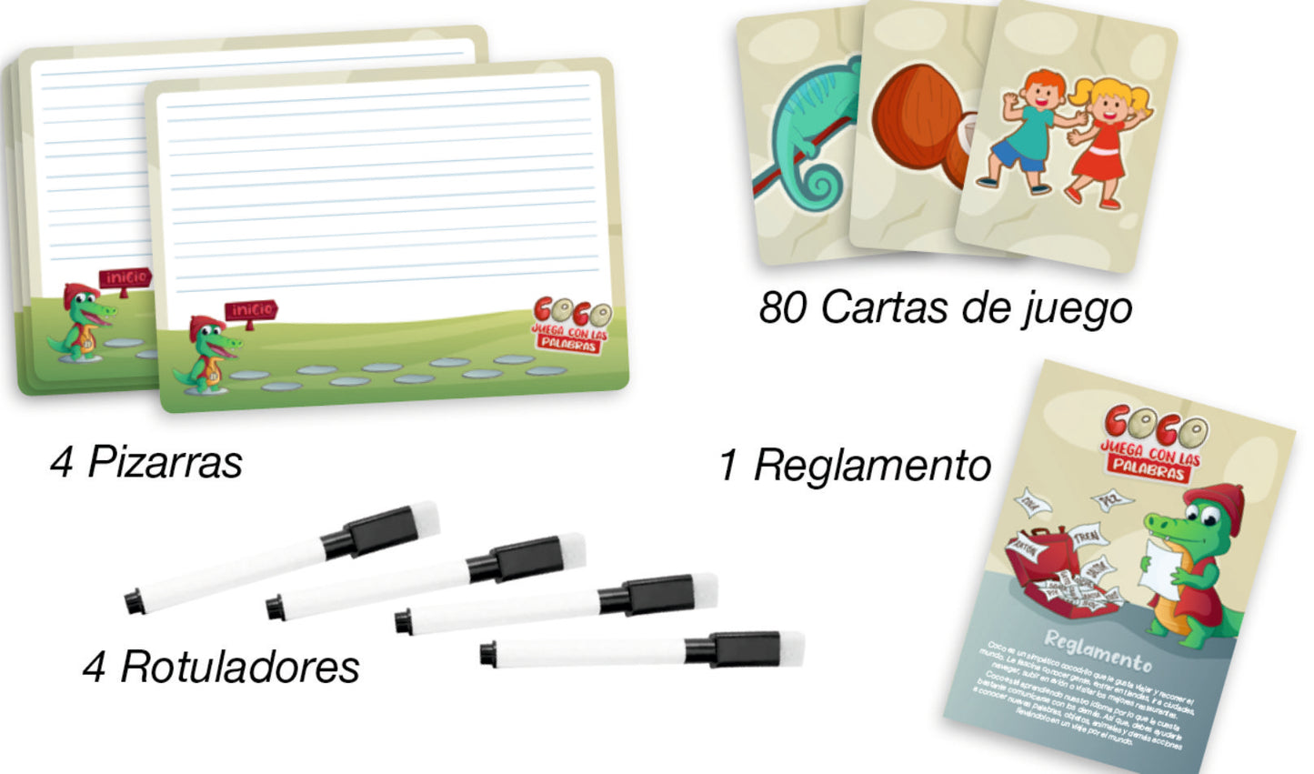 Átomo Coco juega con las palabras