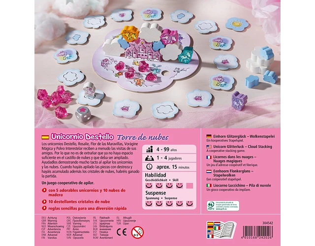 Haba Unicornio Destello Torre de nubes
