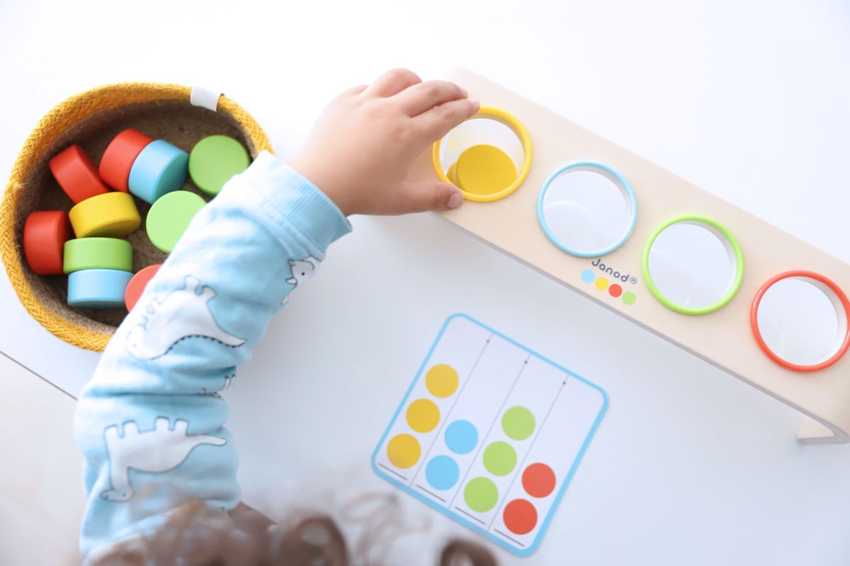 Janod Juego de clasificación de colores