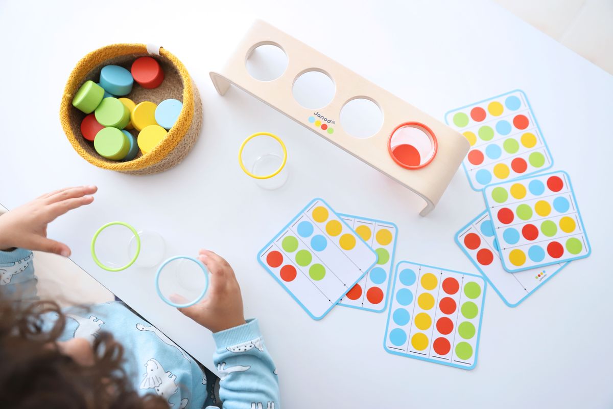 Janod Juego de clasificación de colores