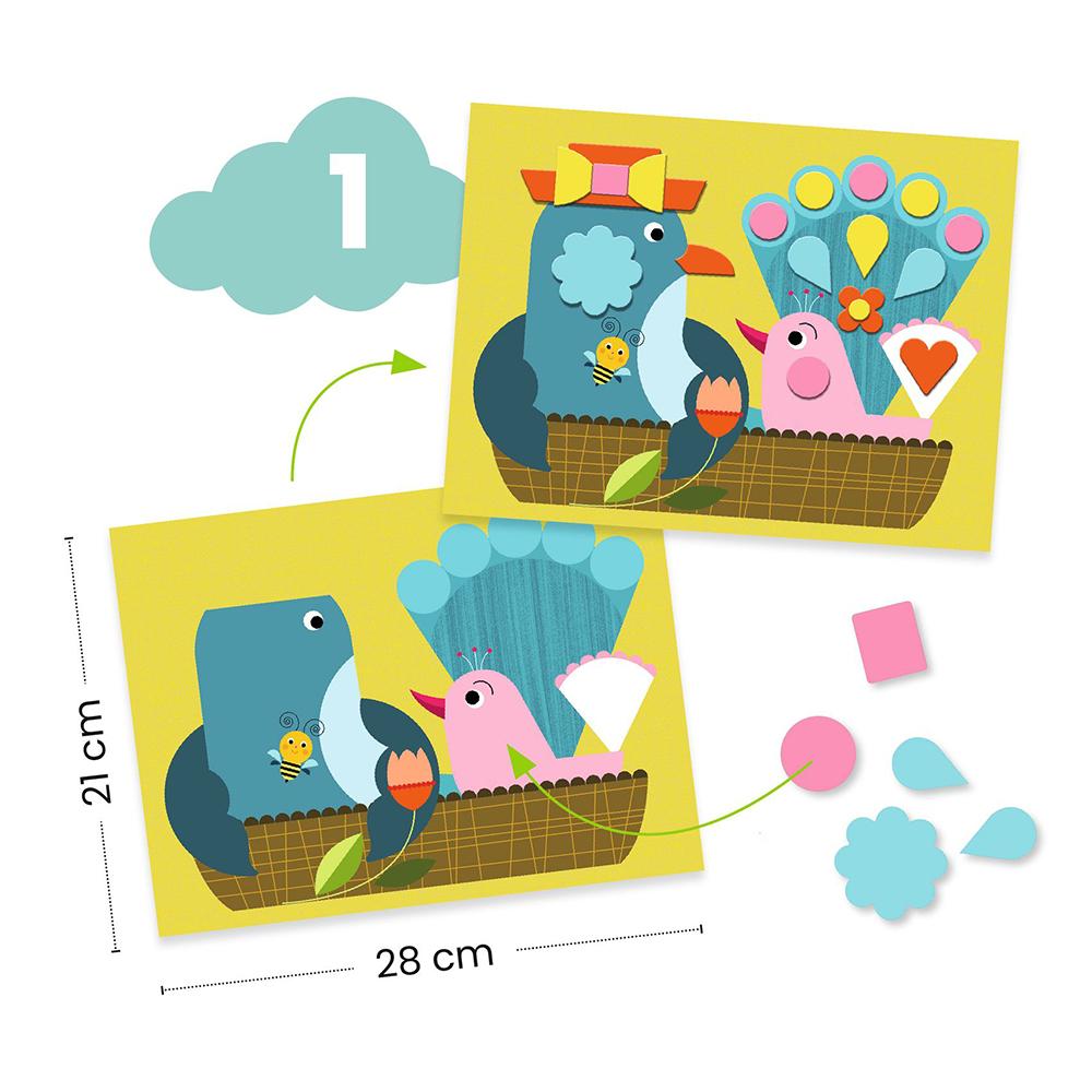 Djeco Baby Cofre multiactividades El gato y sus amigos