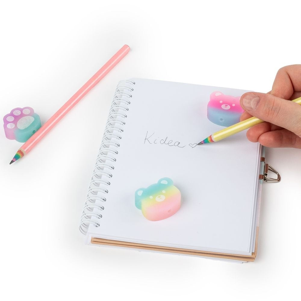 Kidea Pack lápices y gomas aromáticas Capibara