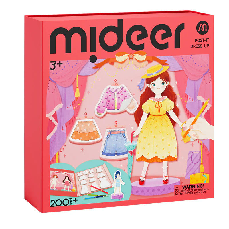 Mideer Libro para colorear y vestir