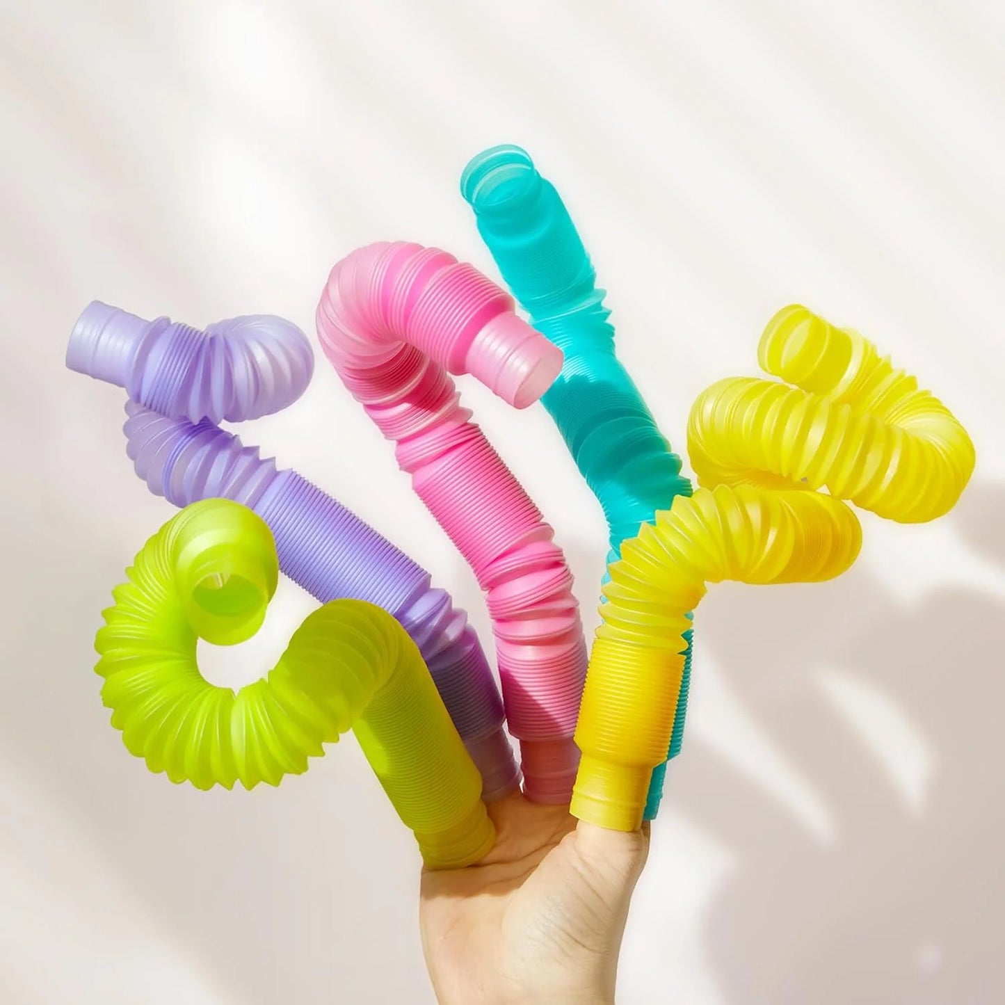 Mideer Juego tubos y bolas luminosas