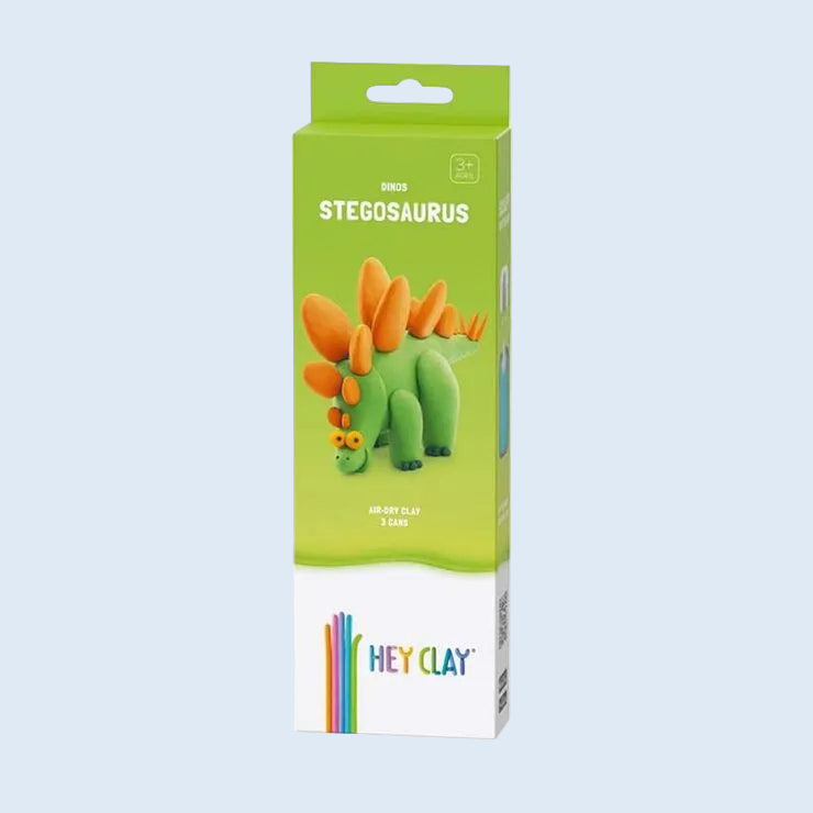 Hey Clay Pasta de moldear Dinos Estegosaurio