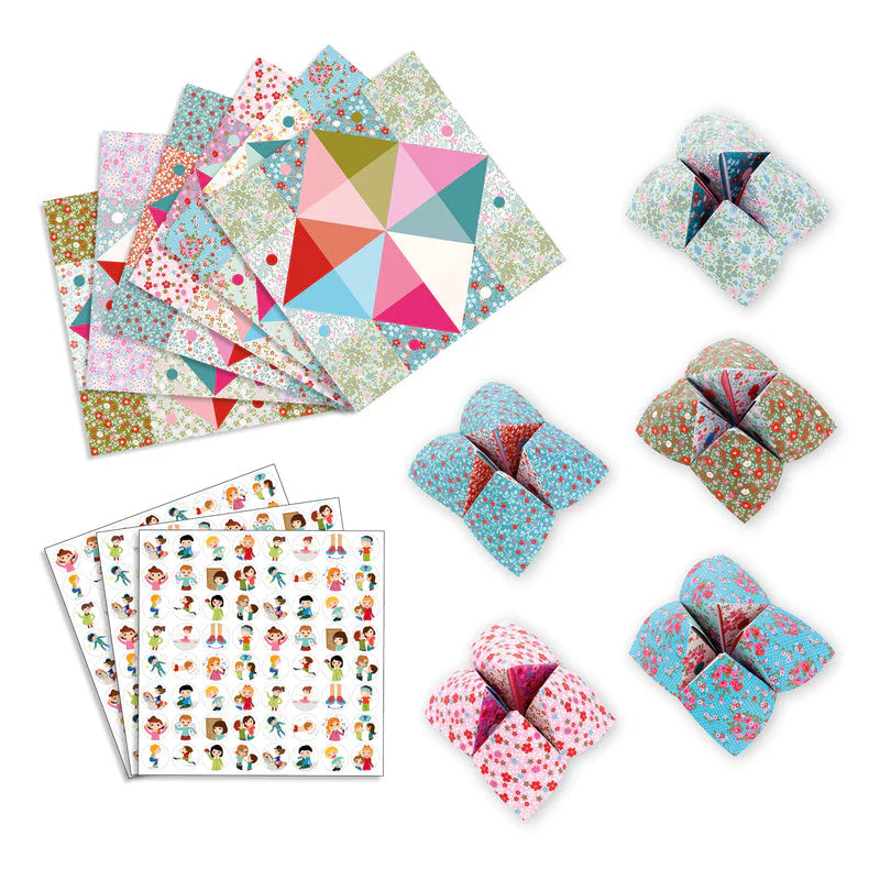 Djeco Origami Pico pico retos Rosa
