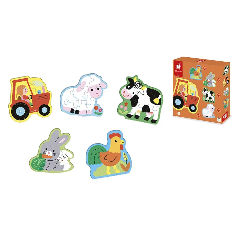Puzzles evolutivos Granja - Janod