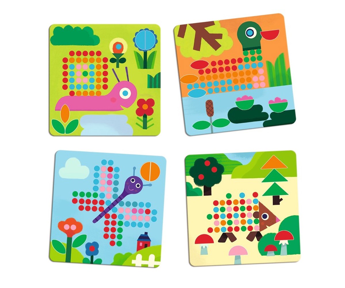 Djeco Mosaico Mini Animo