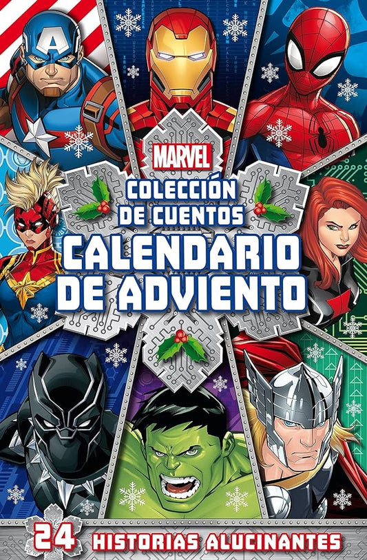 Calendario de Adviento Colección de cuentos Marvel