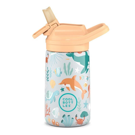Cool Bottles Botella térmica 350 ml Kiddie Underwater world