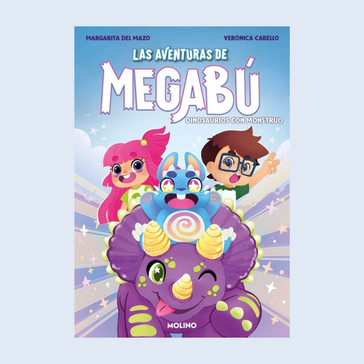Las aventuras de Megabú 3 Dinosaurio con monstruo