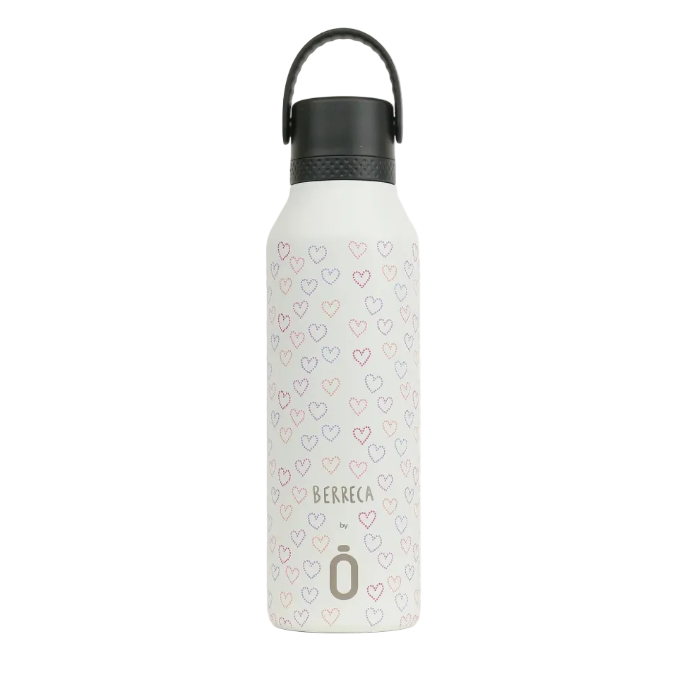 Runbott Mii Botella térmica 600ml Berreca Corazones