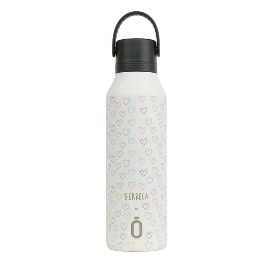 Runbott Mii Botella térmica 600ml Berreca Corazones