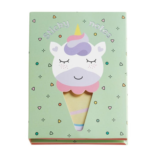 Back2fun Set de notas adhesivas Unicornio