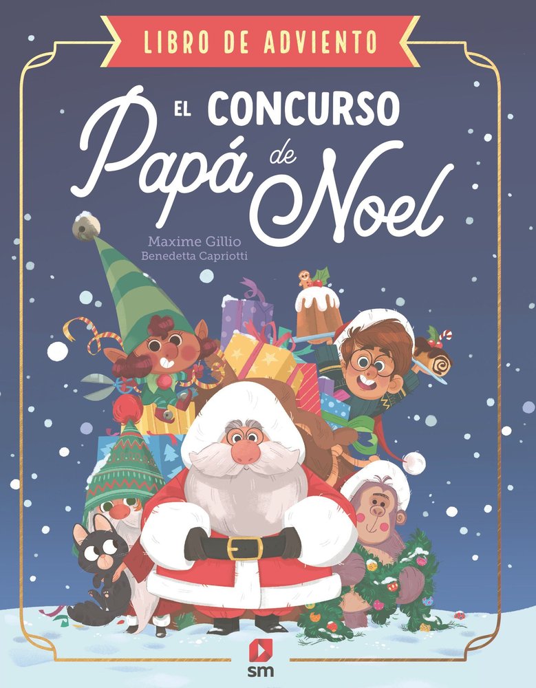 El concurso de Papá Noel Libro de adviento