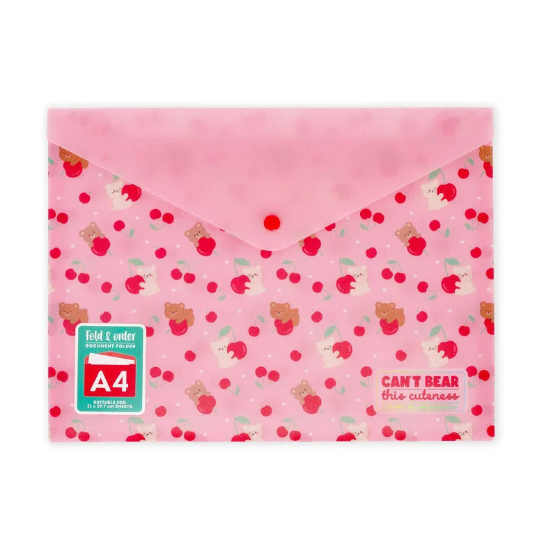 Legami Carpeta para documentos A4 Cherry Pink