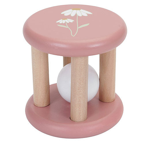 Little Dutch sonajero roller flower rosa