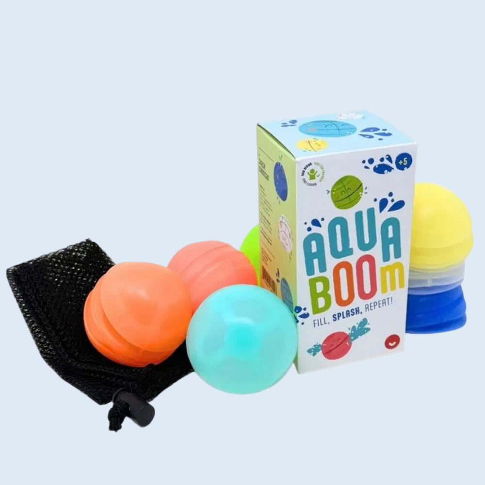 Aqua boom 7 Globos de agua reutilizables