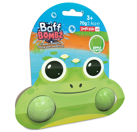 Zimpli Bombas baño Rana Olor Manzana