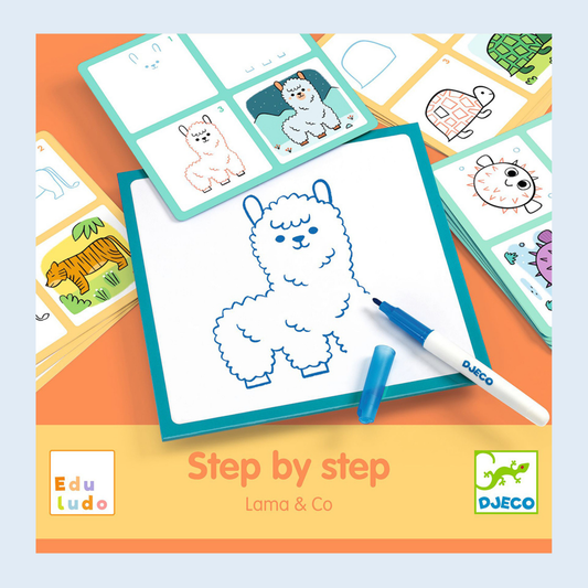 Djeco Step by Step Llama & Co