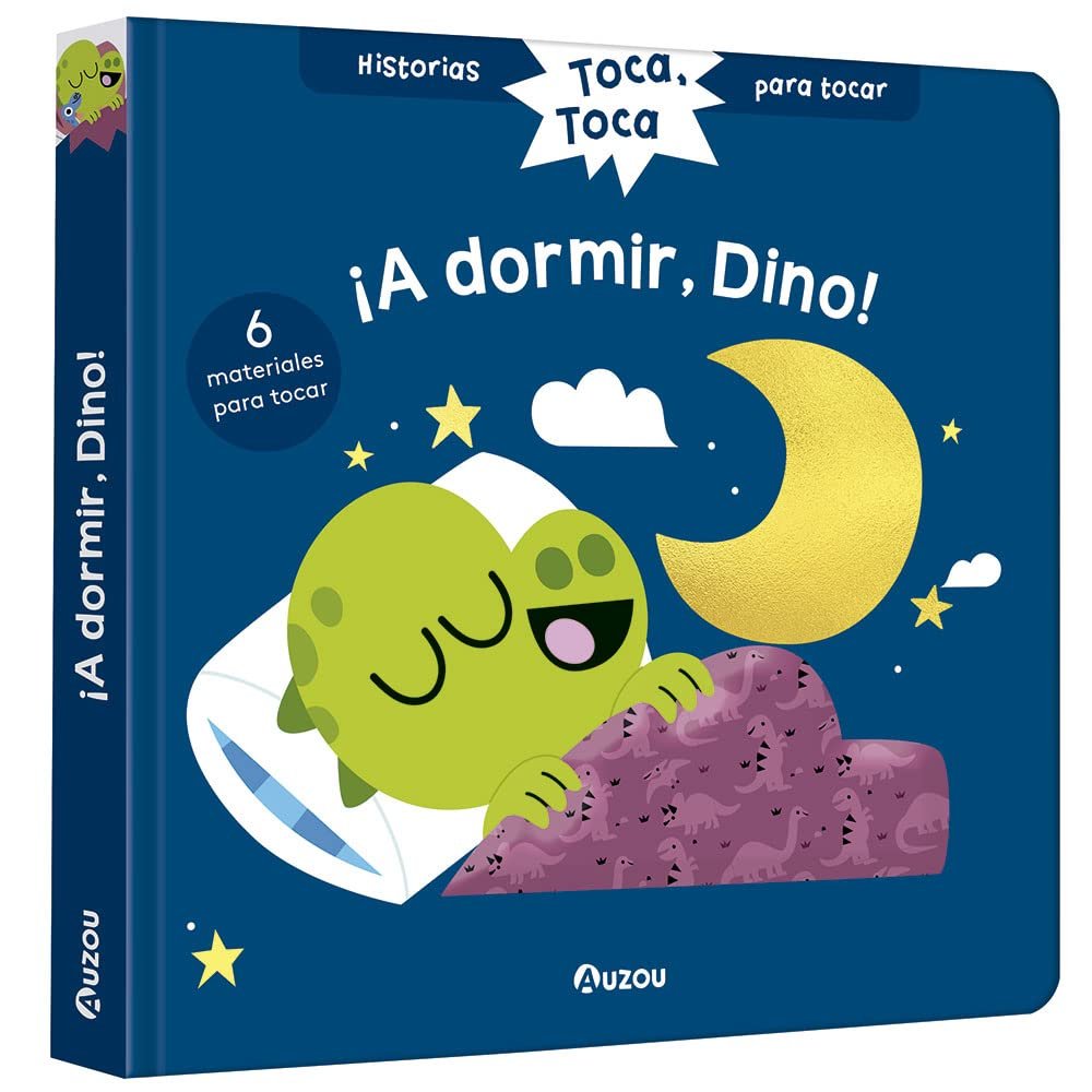 Historias para tocar ¡A dormir Dino! - Auzou
