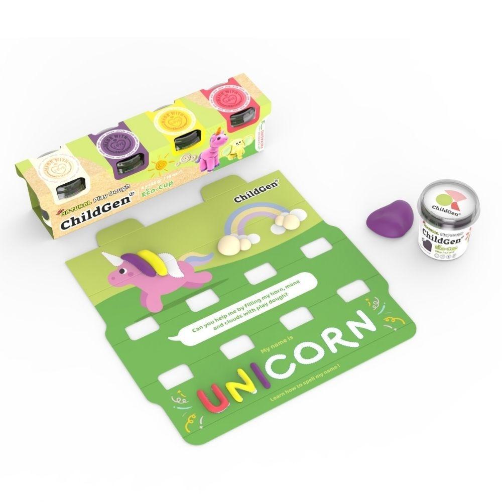 Childgen Set Ecocup Unicornio