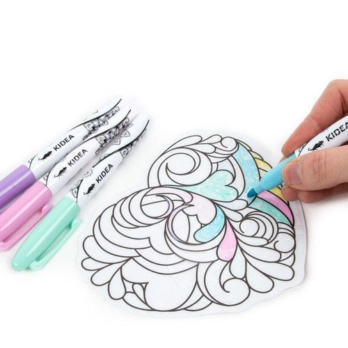 Set rotuladores para cristales con dibujos