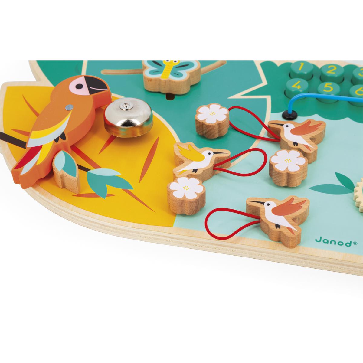 Janod Panel Montessori Cocodrilo