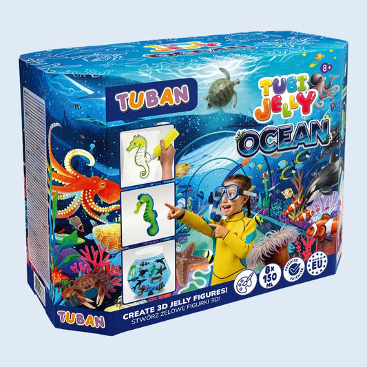 Tubi Jelly 3D figuras Ocean - Tuban