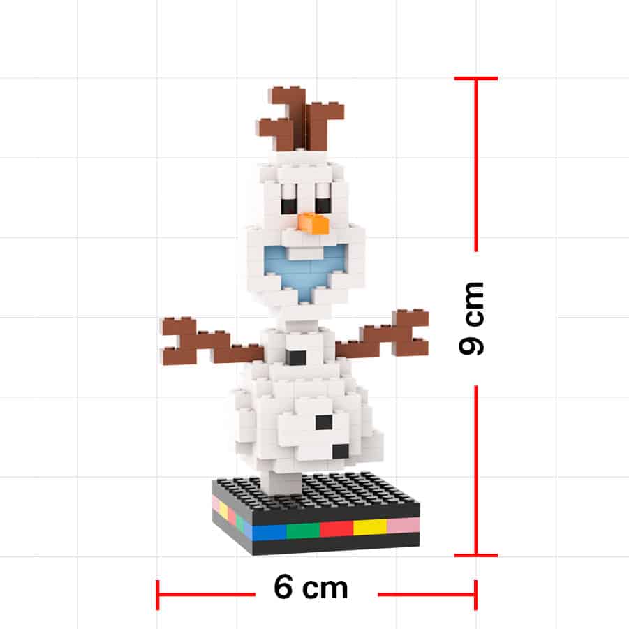 Pixoworld Hielo chalado Olaf