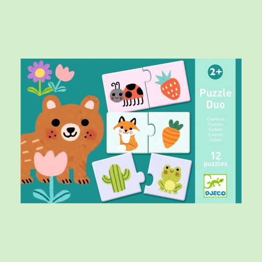 Djeco Puzzle Duo Colores