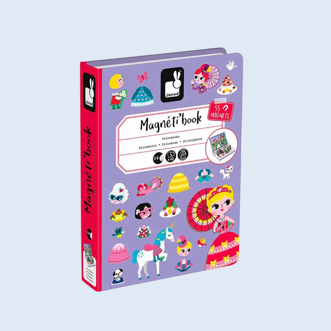 Janod Magneti Book Princesas