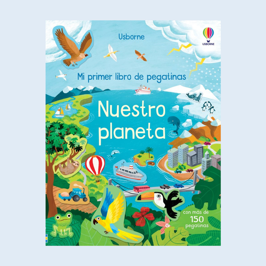Mi primer libro de pegatinas Nuestro planeta