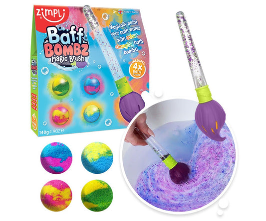 Zimpli Pincel mágico + 4 bombas
