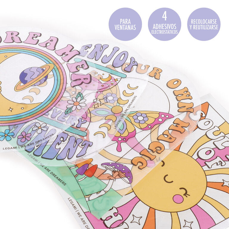 Legami Rainbow Maker Adhesivos para ventanas
