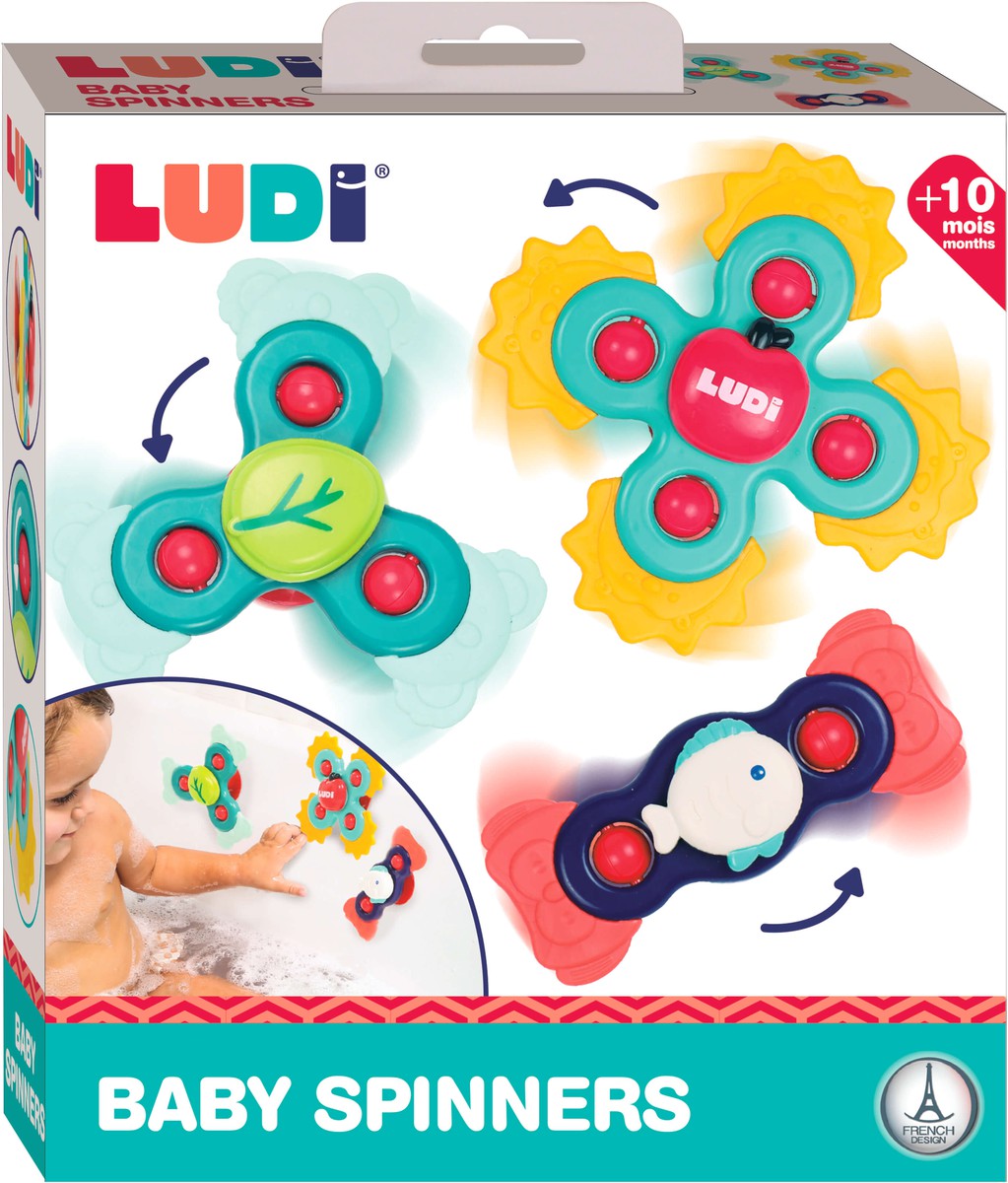 Ludi Conjunto 3 baby Spinners