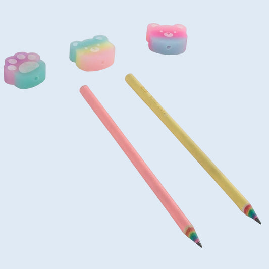 Kidea Pack lápices y gomas aromáticas Capibara