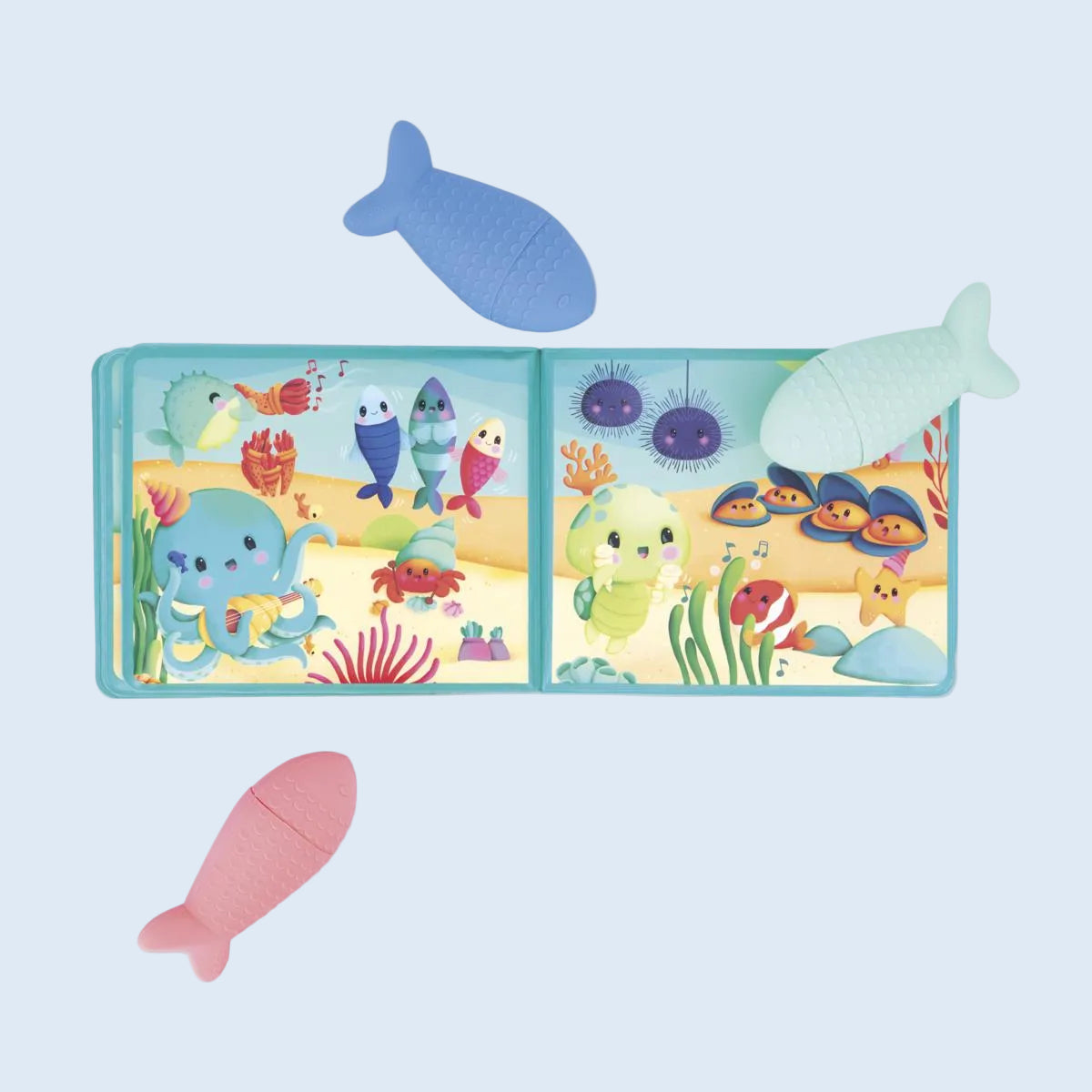 Janod Libro mágico baño Fiesta bajo el mar